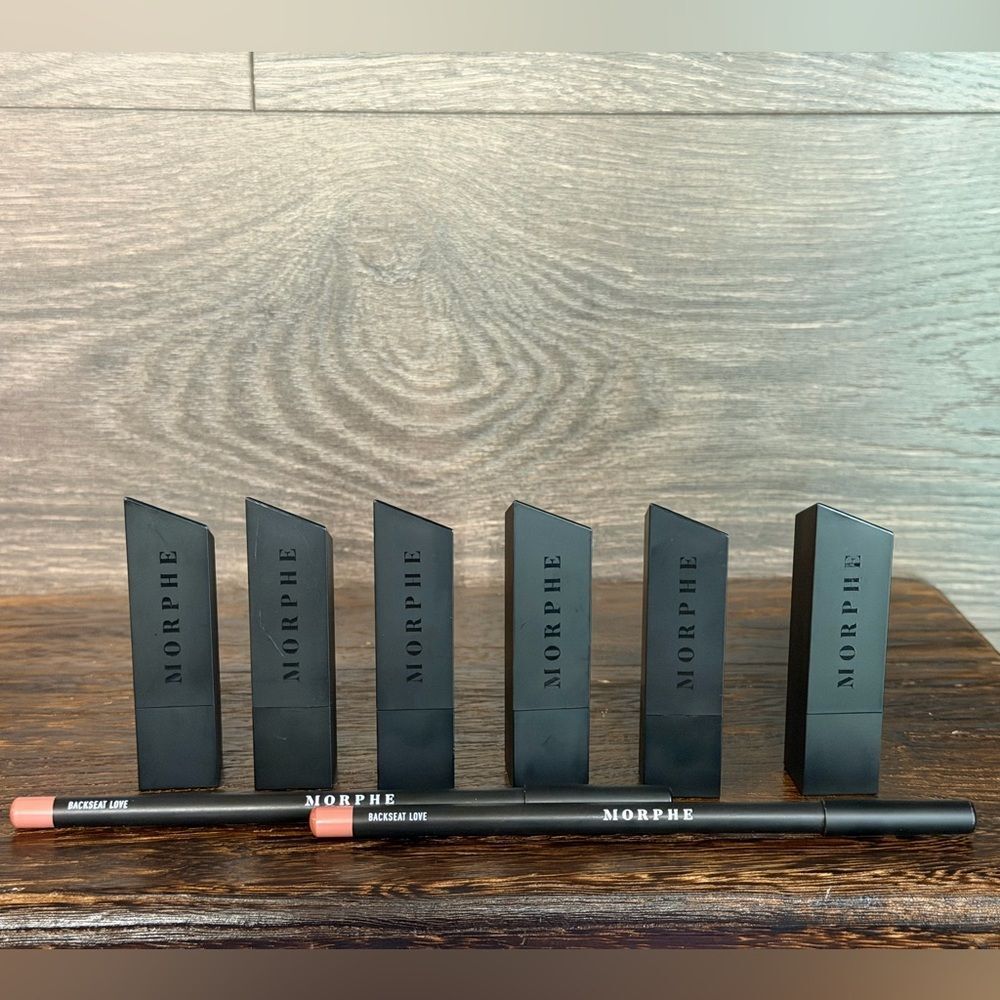 💄 Morphe Lip Bundle – Lipsticks + Lip Liners Set (8 pcs) NEW 💄 - Picture 2 of 13
